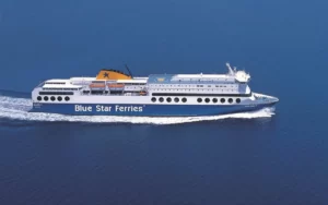 Δρομολόγια πλοίων Blue Star Ferries